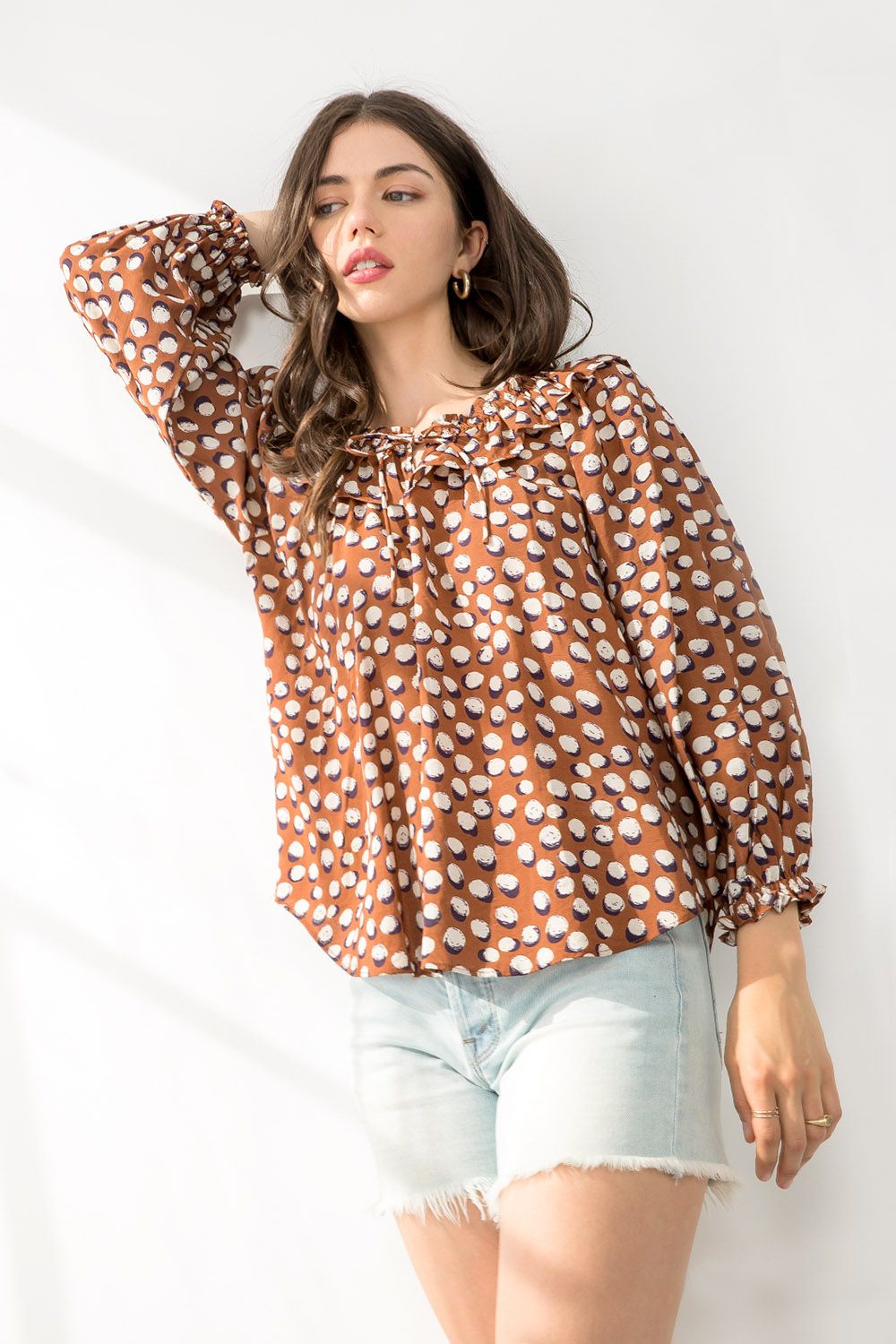 Painted Dots Top